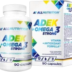 Allnutrition ADEK + omega 3 strong, kapsułki miękkie