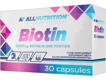 Zdjęcie produktu Allnutrition Biotin, kapsułki, 5000 µg