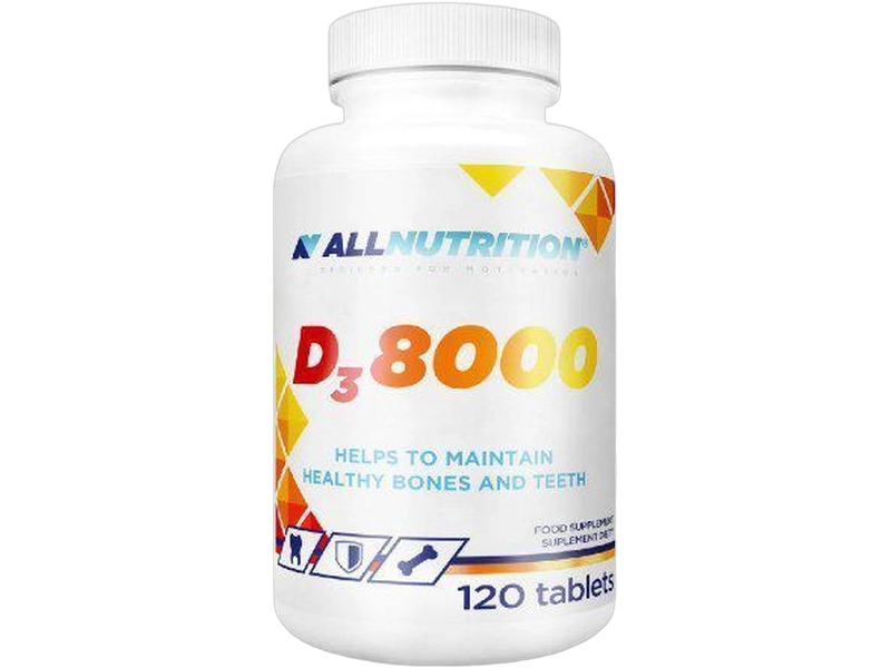 Allnutrition D3 8000, tabletki, 8000 IU