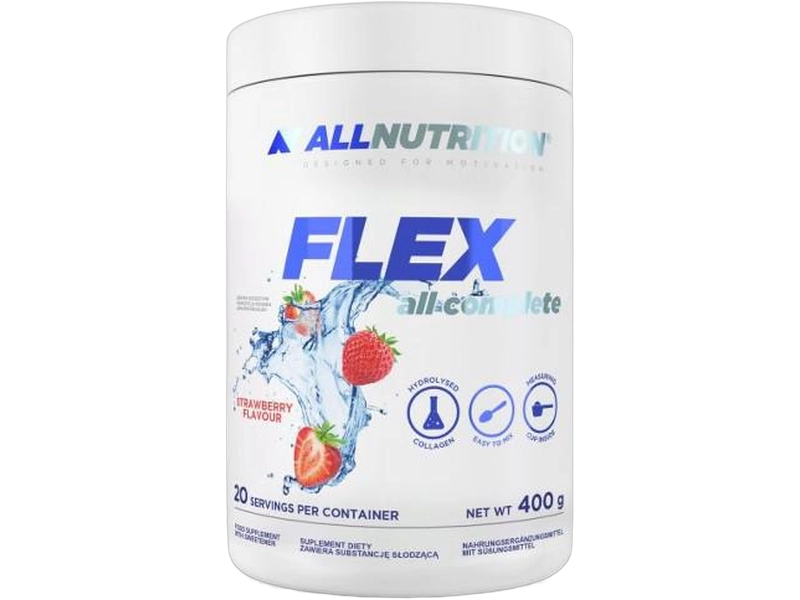 Allnutrition Flex all complete, truskawka, proszek, 10 g