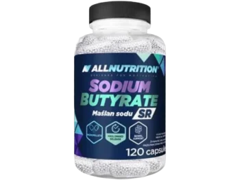 Zdjęcie produktu Allnutrition Sodium Butyrate SR, kapsułki o przedłużonym uwalnianiu, 600 mg