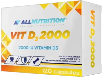 Allnutrition Vit D3, kapsułki miękkie, 50 µg