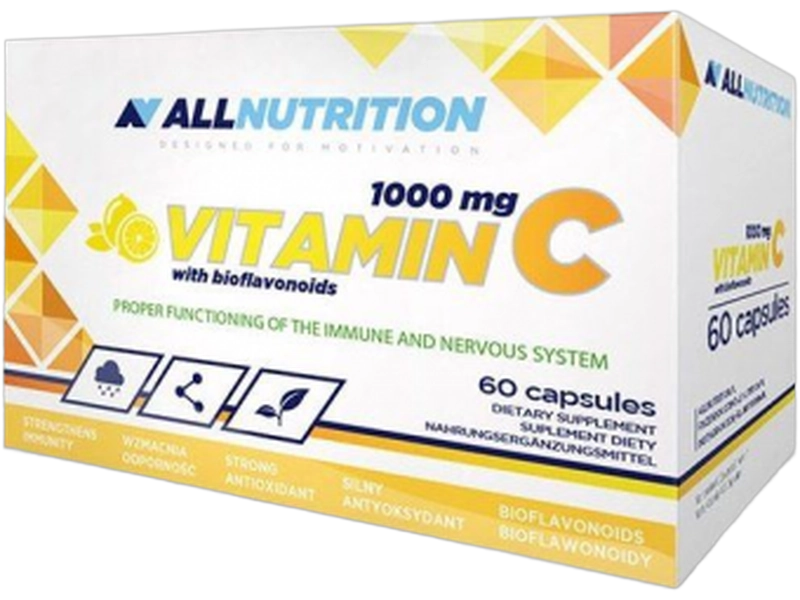 Allnutrition Vitamin C 1000 + bioflawonoidy, kapsułki