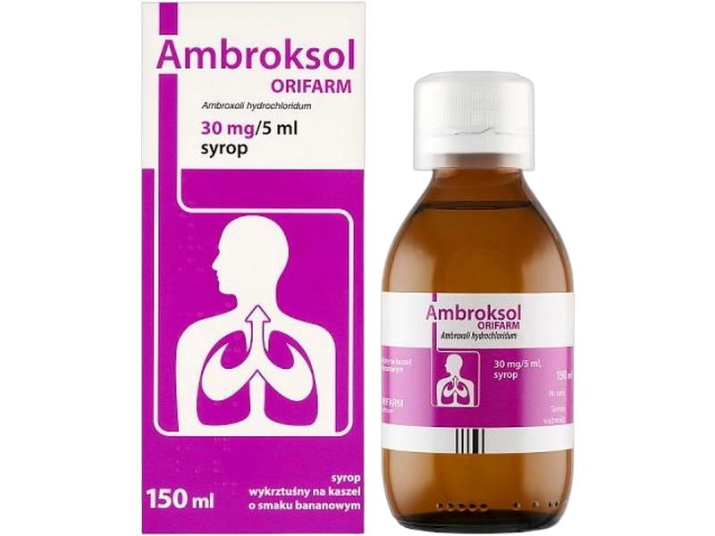 Ambroksol Orifarm, syrop, 30 mg/5 ml