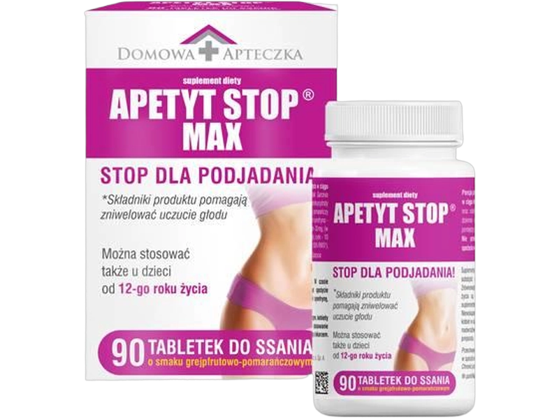 Apetyt stop max, tabletki do ssania