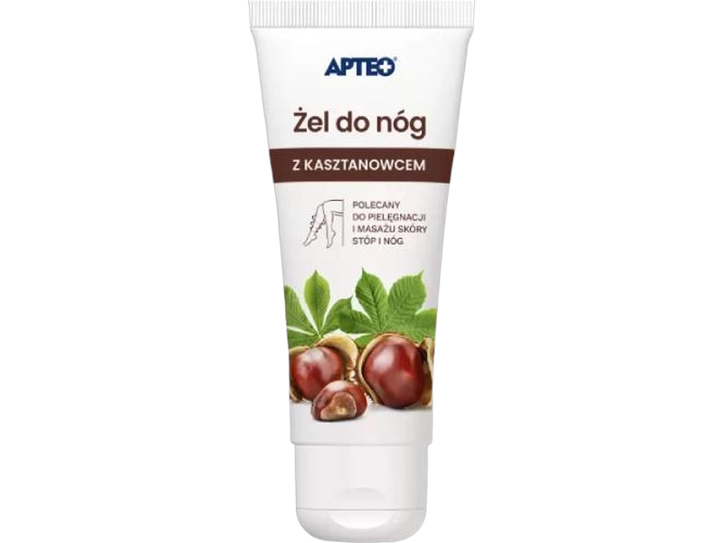 Apteo Żel do nóg z kasztanowcem, żel