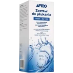 Apteo zestaw do płukania nosa i zatok