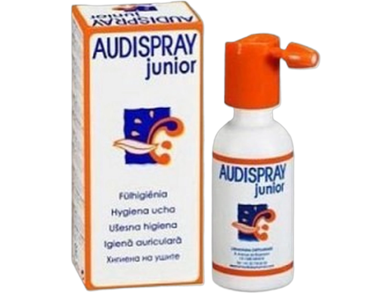 Audispray Junior, aerozol do uszu