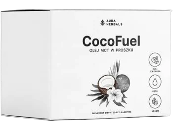 Zdjęcie produktu Aura Herbals Cocofuel olej MCT w proszku, proszek