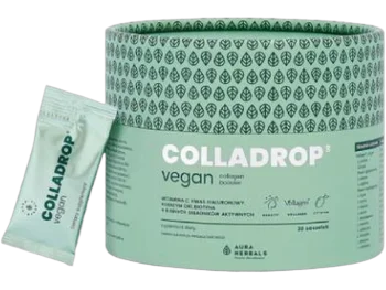 Zdjęcie produktu Aura Herbals Colladrop Vegan kolagen booster Volla, saszetki