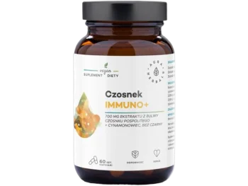 Zdjęcie produktu Aura Herbals Czosnek Immuno+, kapsułki