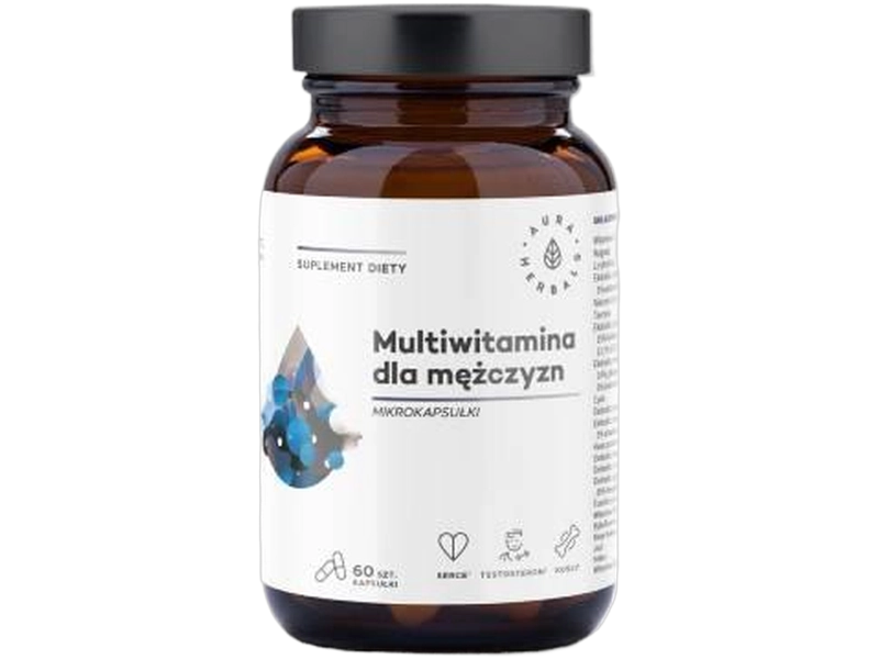 Aura Herbals Multiwitamina dla mężczyzn, kapsułki