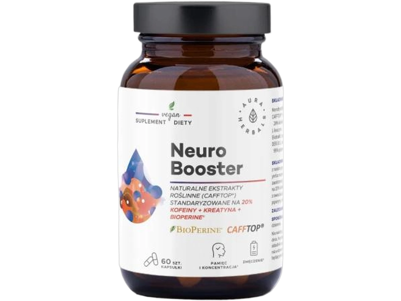 Aura Herbals Neuro booster, kapsułki
