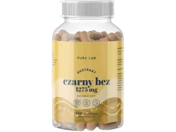 Zdjęcie produktu Aura Herbals Pure Lab ekstrakt z czarnego bzu, kapsułki, 1275 mg
