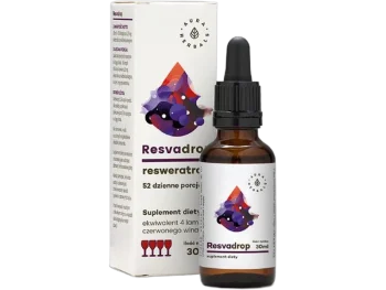 Zdjęcie produktu Aura Herbals Resvadrop, krople, 1 mg