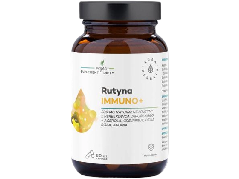 Aura Herbals Rutyna immuno+, kapsułki