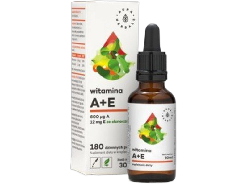 Aura Herbals Witamina A + E, krople