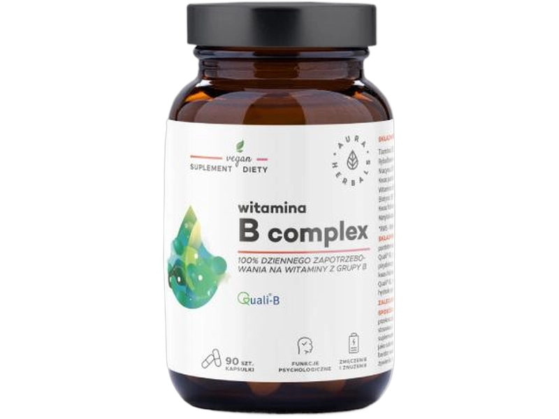 Aura Herbals Witamina B complex, kapsułki