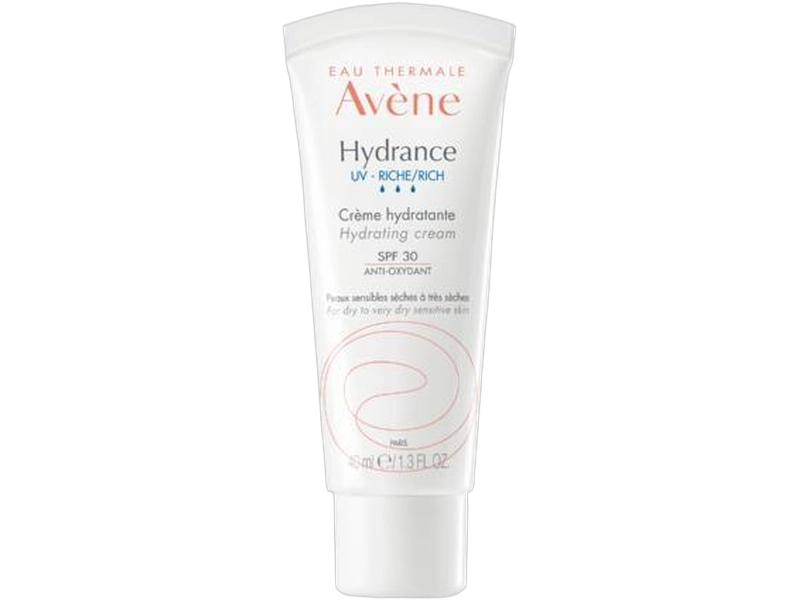 Avène Hydrance UV Rich, bogaty krem nawilżający