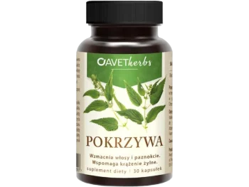 Zdjęcie produktu Avet Herbs Pokrzywa, kapsułki, 150 mg