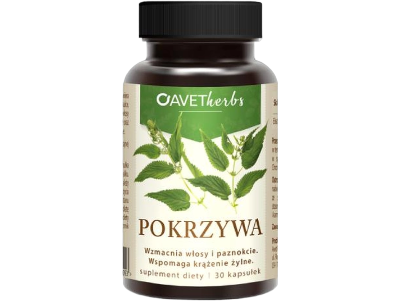 Avet Herbs Pokrzywa, kapsułki, 150 mg