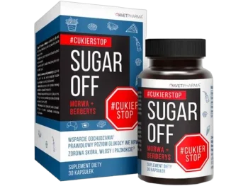 Avetpharma Sugar off morwa + berberys, kapsułki