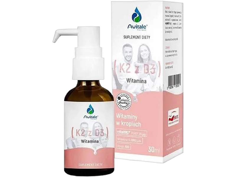 Avitale Witamina K2 z D3, krople
