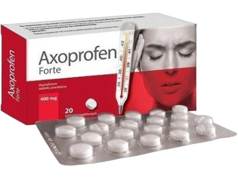 Axoprofen Forte, tabletki powlekane, 400 mg