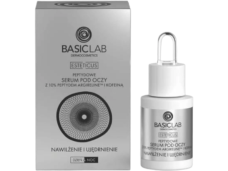 BasicLab Esteticus Kuracja przeciwzmarszczkowa pod oczy, serum, 10%