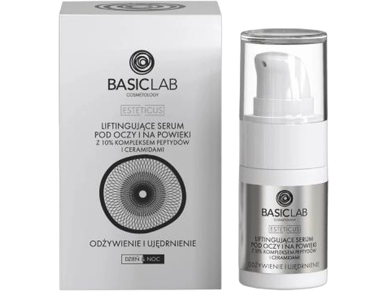 BasicLab Liftingujące serum pod oczy i na powieki