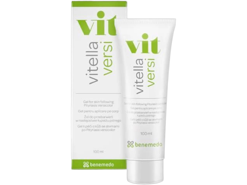 Benemedo Vitella versi żel do przebarwień w następstwie łupieżu pstrego