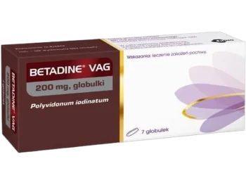 Zdjęcie produktu Betadine VAG, globulki dopochwowe, 200 mg