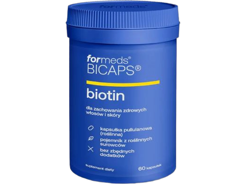 Bicaps Biotin, kapsułki, 2500 μg
