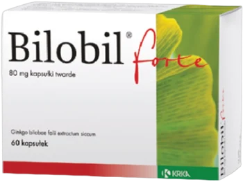 Zdjęcie produktu Bilobil Forte, kapsułki, 80 mg