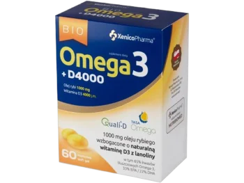 Zdjęcie produktu Bio Omega3 + D4000, kapsułki
