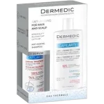 Biogened Dermedic Capilarte serum kuracja stymulująca wzrost włosów dla kobiet i mężczyzn + szampon Anti-Age, serum + szampon