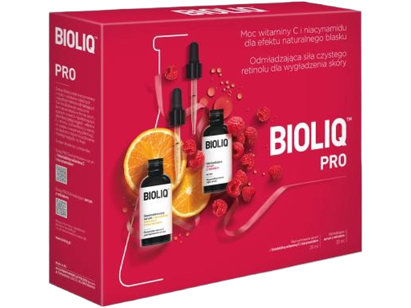 Bioliq Pro zestaw kosmetyków do twarzy, serum