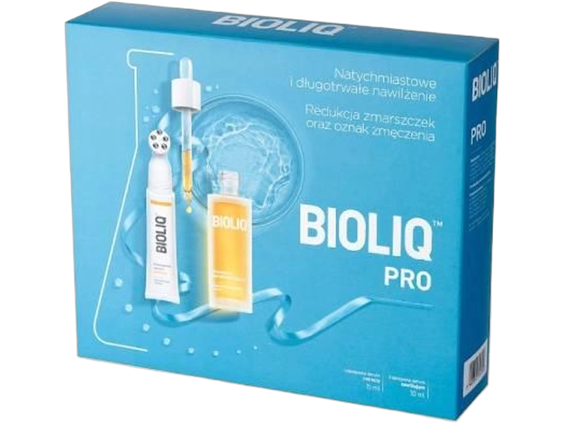 Bioliq Pro Zestaw serum pod oczy + serum intensywnie nawilżające