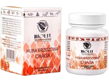 Zdjęcie produktu Biolit Huba brzozowa Chaga, kapsułki