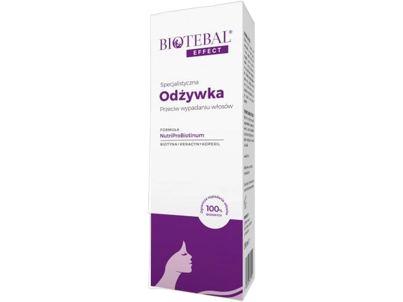 Biotebal Effect specjalistyczna odżywka przeciw wypadaniu włosów, płyn