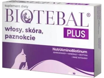 Zdjęcie produktu Biotebal Plus włosy, skóra, paznokcie, tabletki