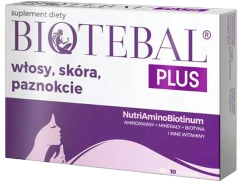 Biotebal Plus włosy, skóra, paznokcie, tabletki