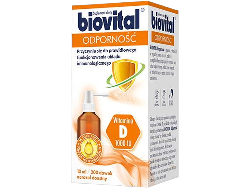 Biovital Odporność, aerozol, 25 μg