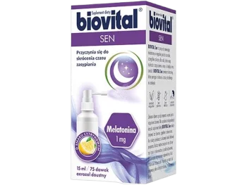 Zdjęcie produktu Biovital Sen, aerozol do jamy ustnej, 1 mg