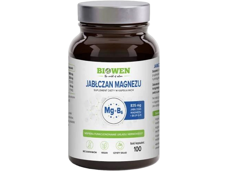 Biowen Jabłczan magnezu, kapsułki