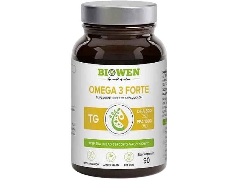 Biowen Omega 3 forte, kapsułki