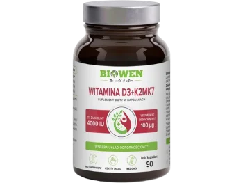 Zdjęcie produktu Biowen Witamina D3+K2, kapsułki