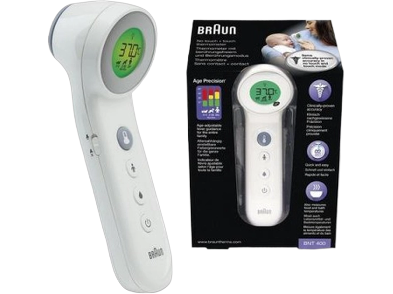 Braun BNT400, termometr