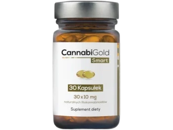CannabiGold Smart CBD, kapsułki miękkie, 10 mg