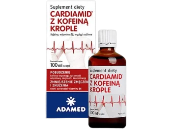 Zdjęcie produktu Krople Cardiamid z kofeiną